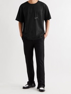 RHUDE - Madison Logo-Embroidered Cotton-Jersey T-Shirt - Black