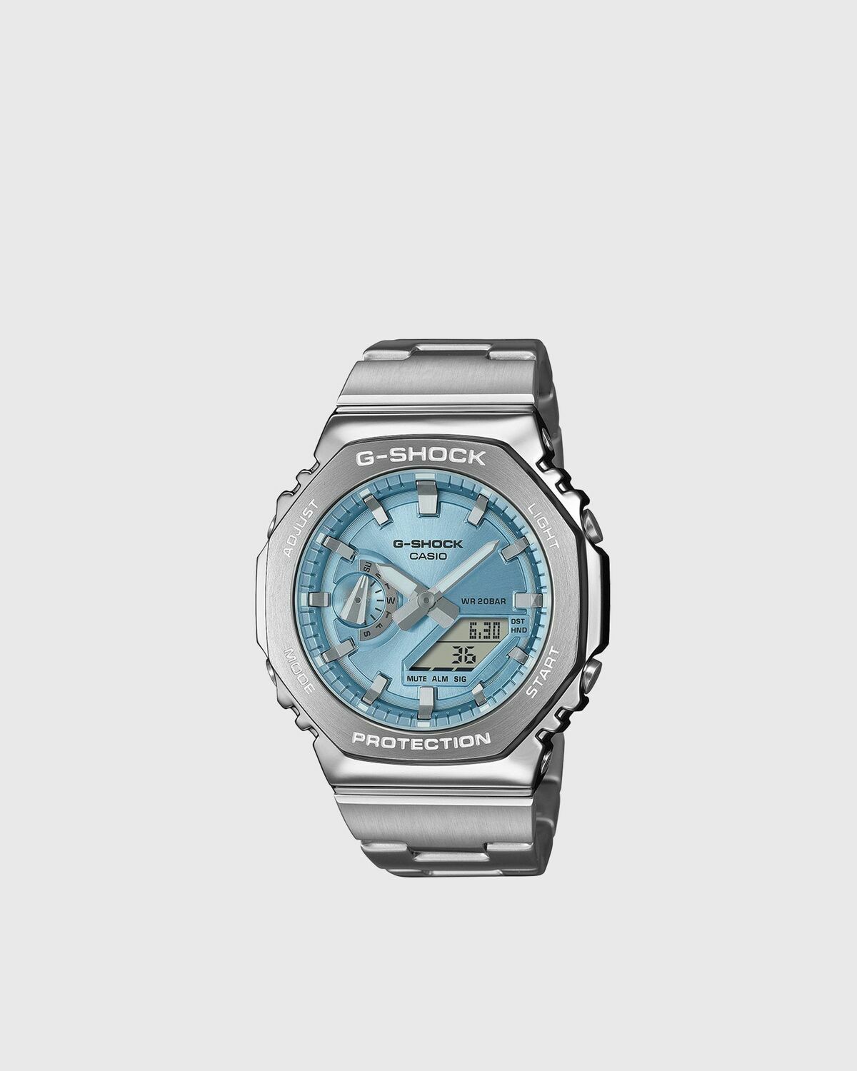 G Shock Gm 2110 D 2 Aer Silver Watches