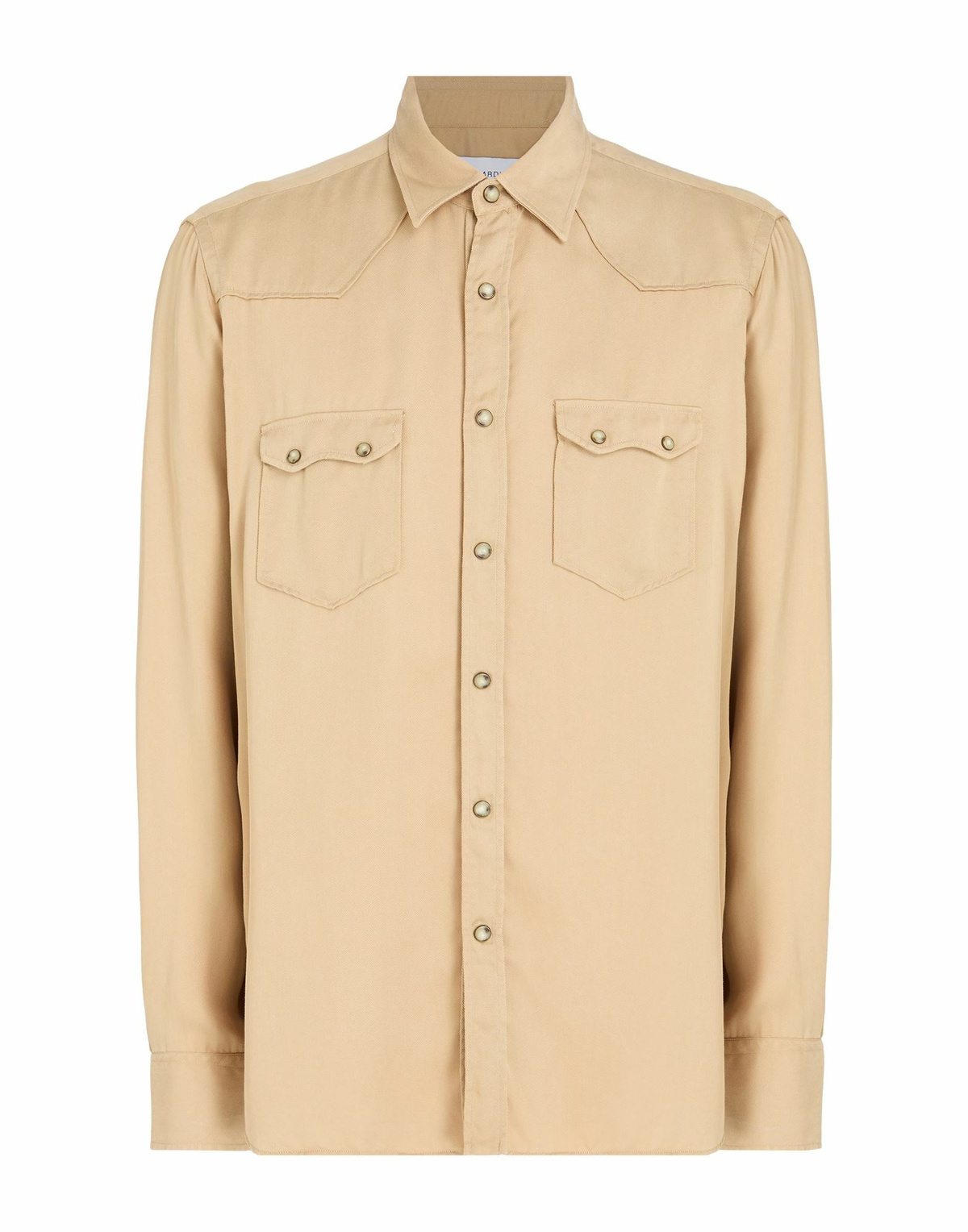 Lardini Mens Shirt Camel