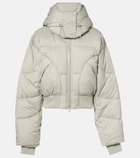 Adidas by Stella McCartney Quilted cropped puffer jacket