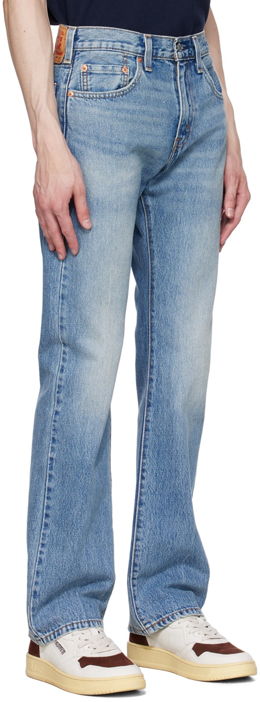 Levi's Blue 517 Bootcut Jeans Levi's Red