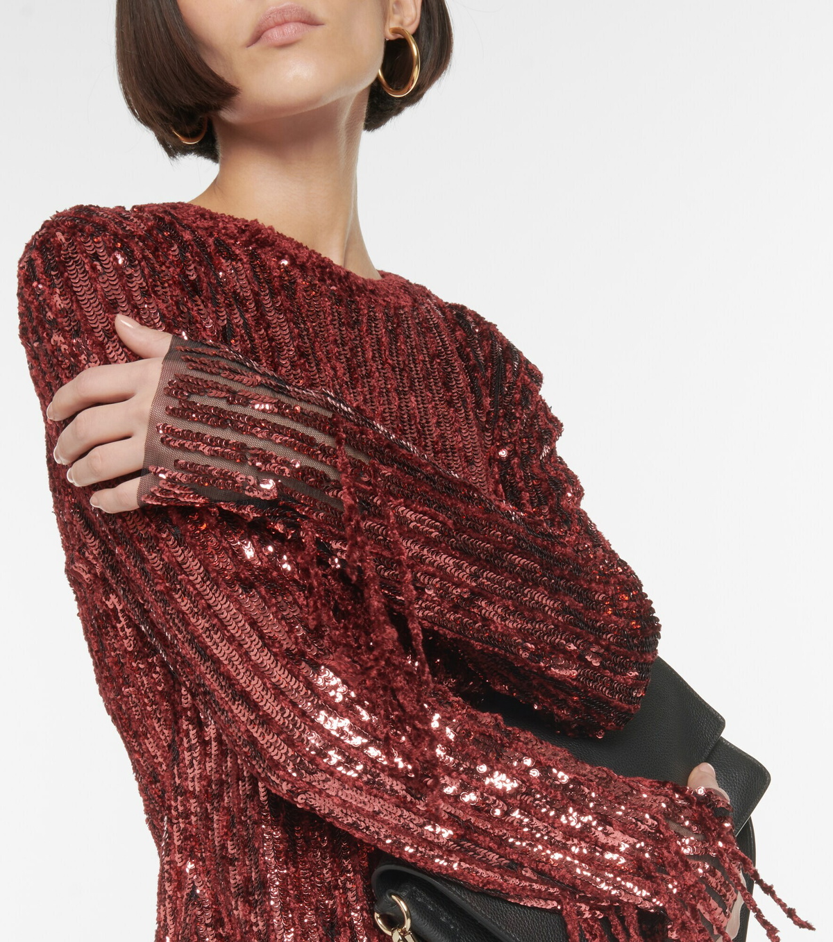 Etro - Sequined top
