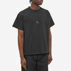 ROA Men's Mock Neck T-Shirt in Black