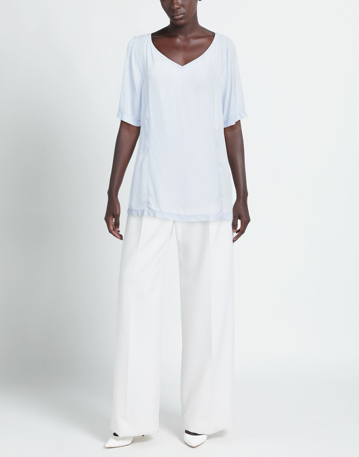 Alessia Santi Womens Top Lilac