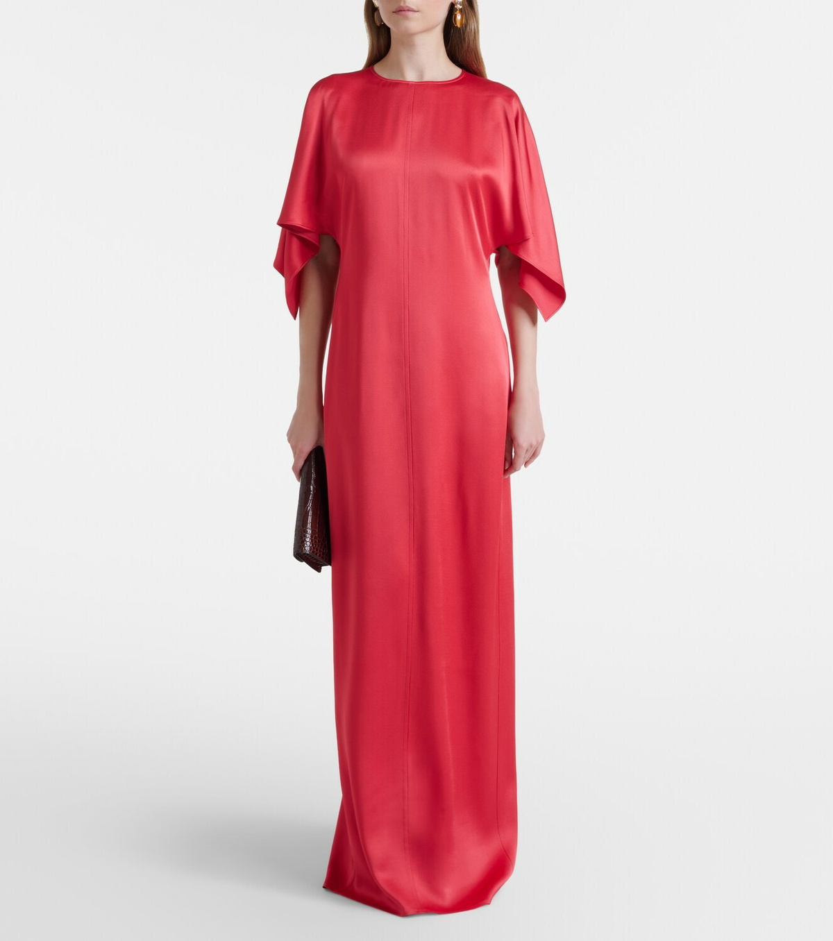Stella McCartney Open-back satin gown