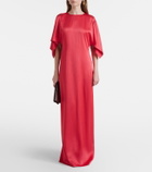 Stella McCartney Open-back satin gown