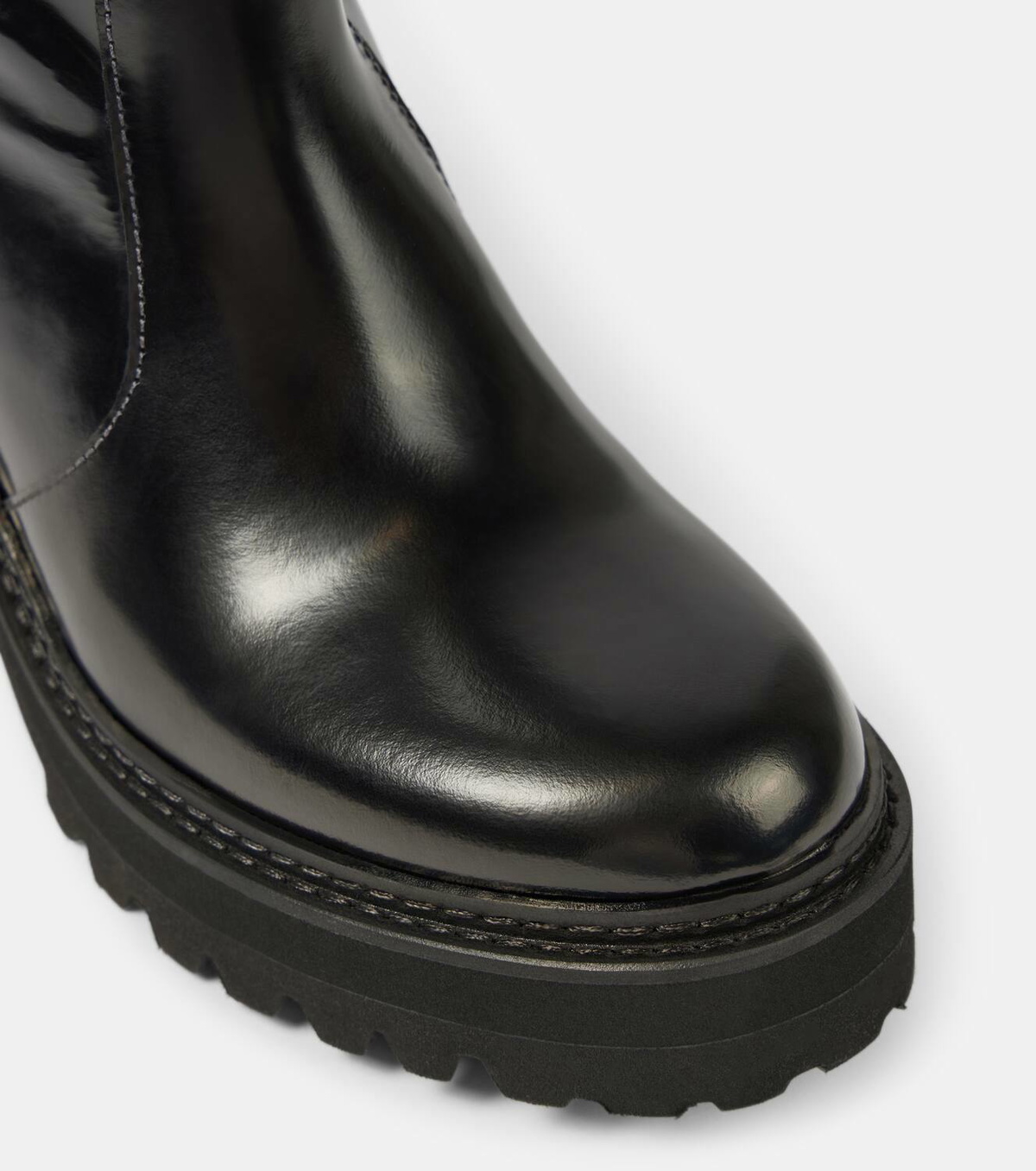 See By Chloé New Ring 60 leather knee-high boots