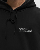 Carhartt Wip Hooded Stamp Sweat Black - Mens - Hoodies