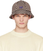 NEEDLES Brown Polka Dot Bucket Hat