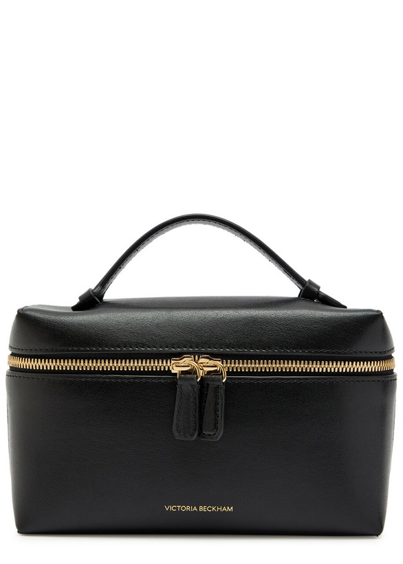 Photo: Victoria Beckham Vanity Leather Cross-body bag - Black - One Size