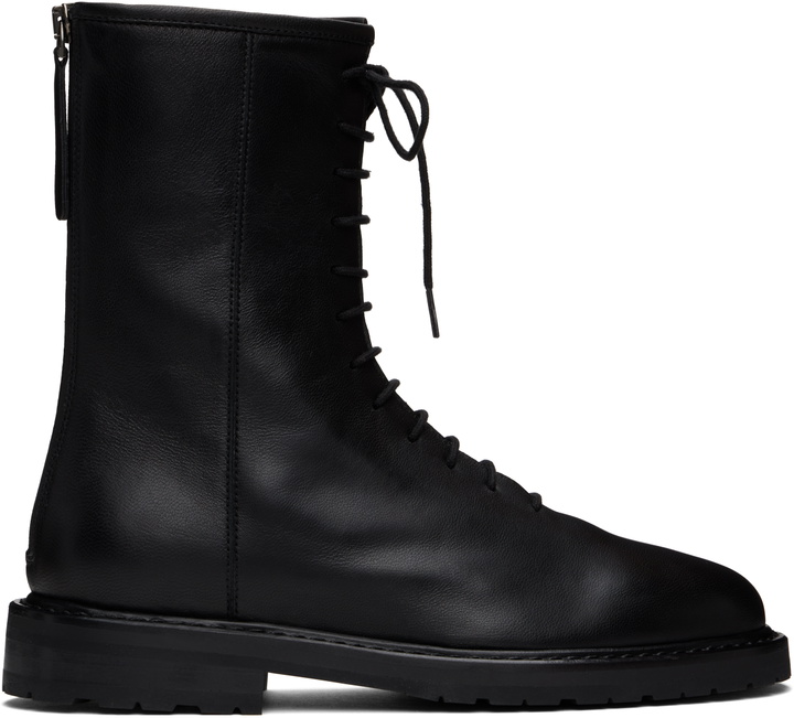 Photo: Legres Black Combat Boots