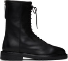 Legres Black Combat Boots