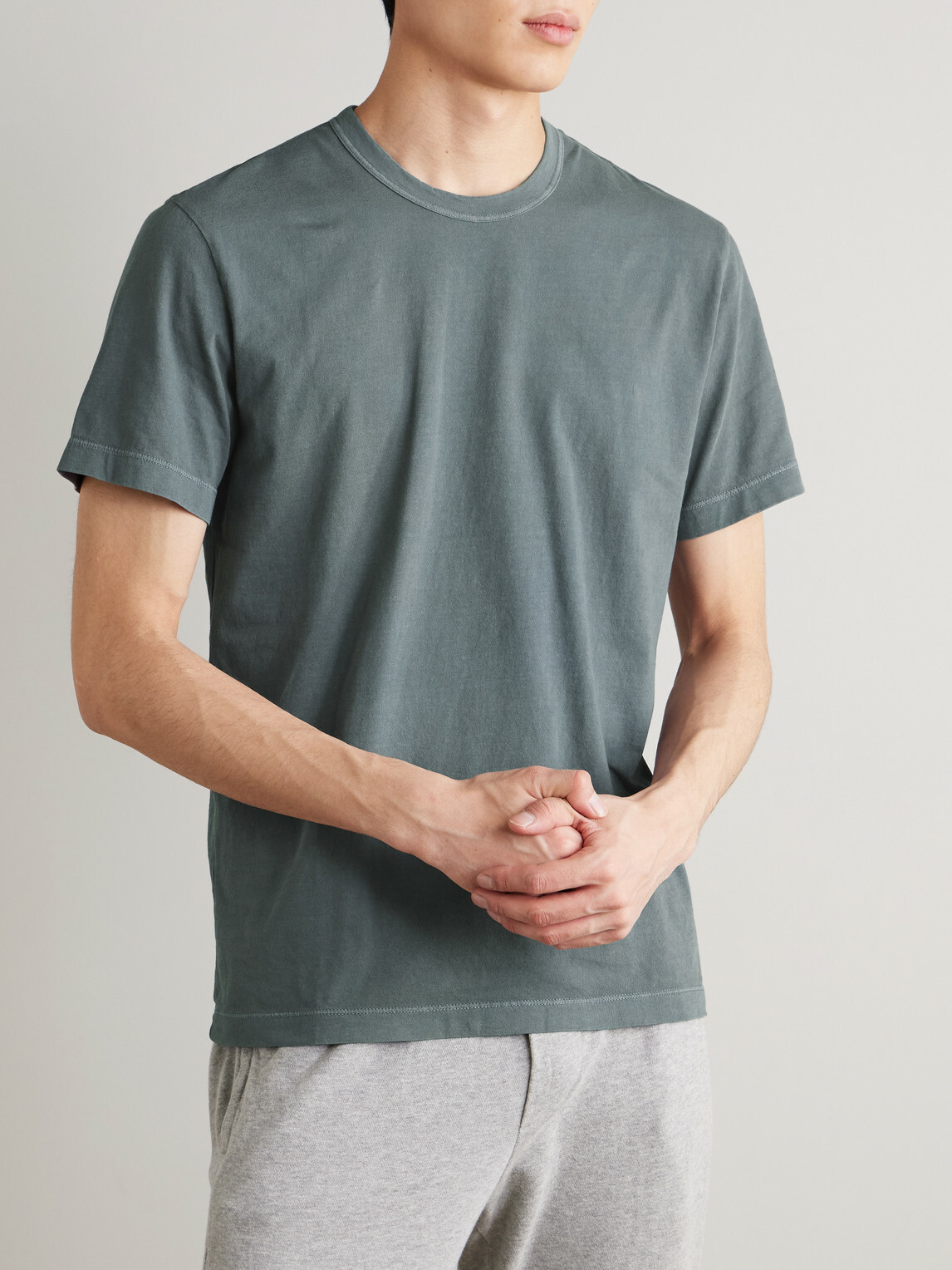 James Perse - Cotton-Jersey T-Shirt - Gray