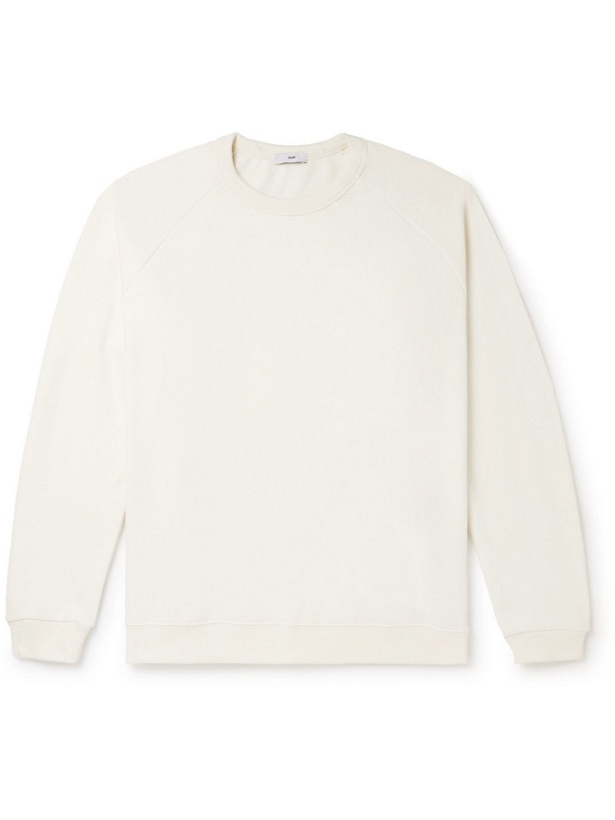 Photo: SSAM - Recycled Cotton and Cashmere-Blend Jersey Sweatshirt - White