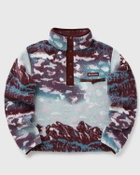 Columbia Helvetia™ II Printed Cropped Half Snap Multi-color Womens Fleece Jacket