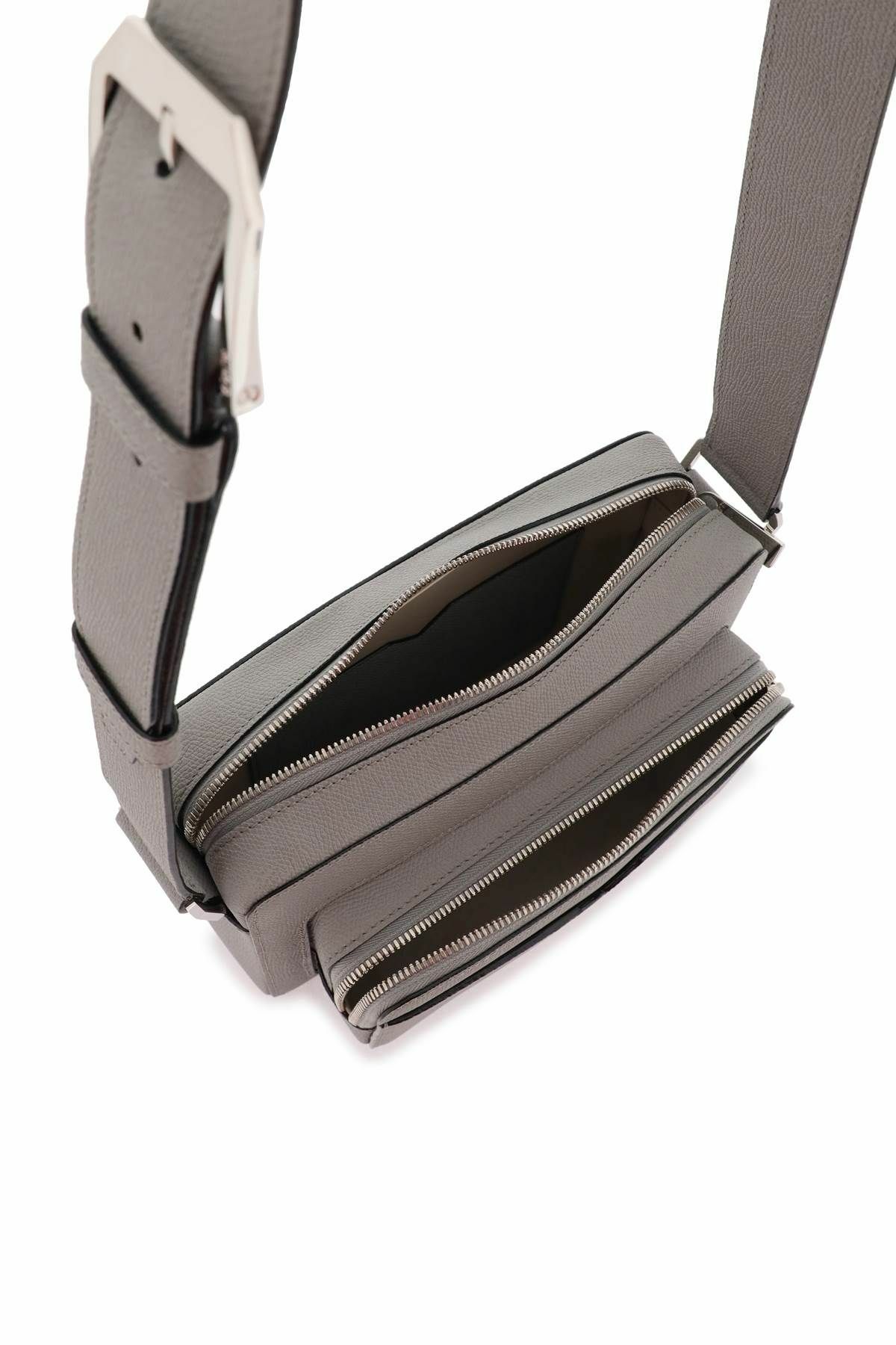 VALEXTRA 'reporter' crossbody bag Grey