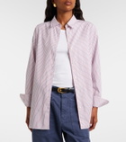 Nili Lotan Yorke striped cotton shirt