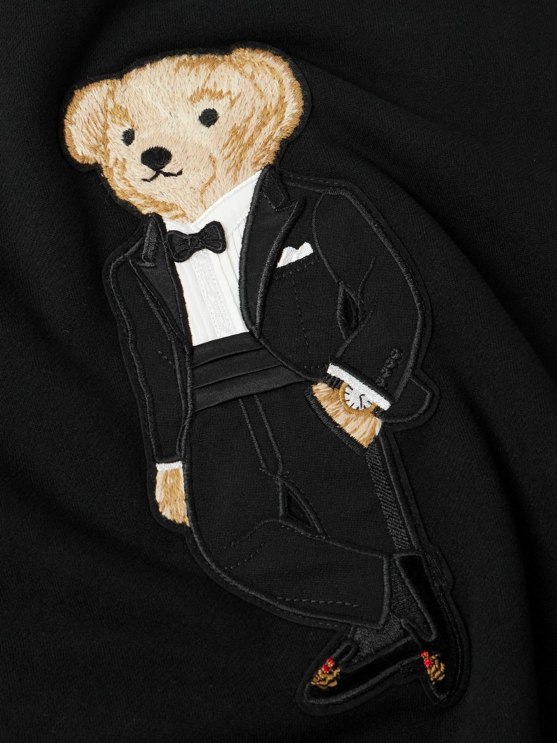 Ralph Lauren Purple label - Appliquéd Embroidered Cotton-Blend