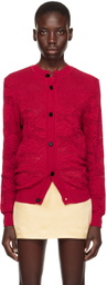 Ernest W. Baker Red Rose Cardigan