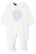 Versace Baby White Medusa Bodysuit