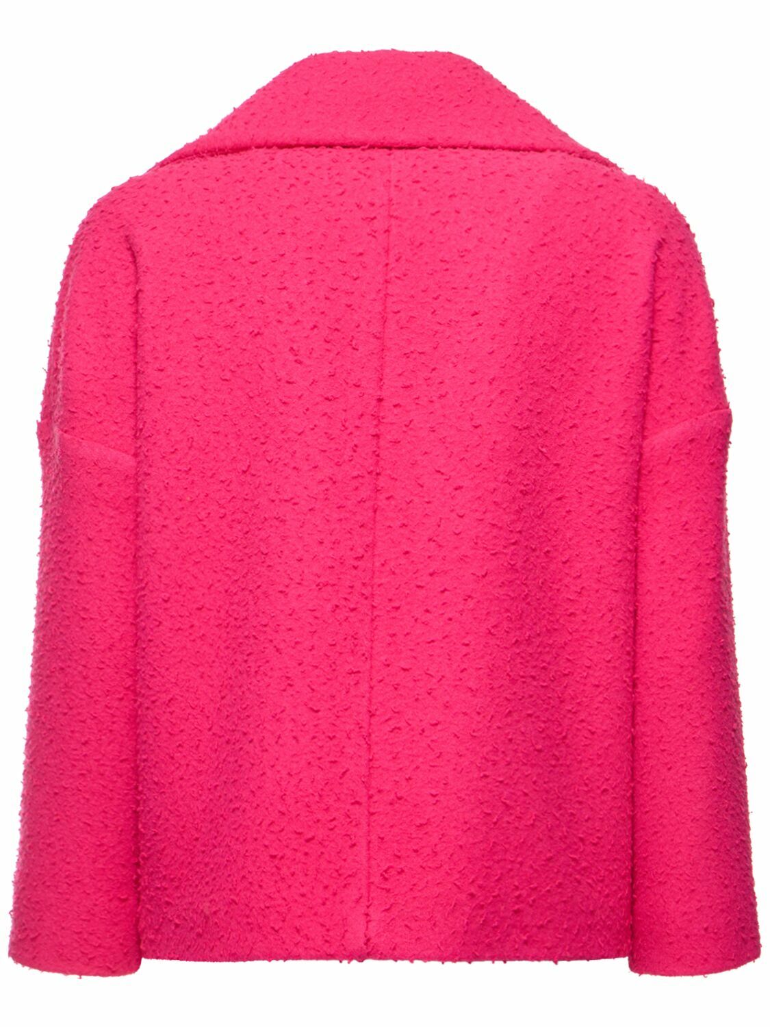 RED VALENTINO - Double Breasted Wool Coat RED Valentino