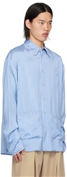 Wooyoungmi Blue Striped Shirt