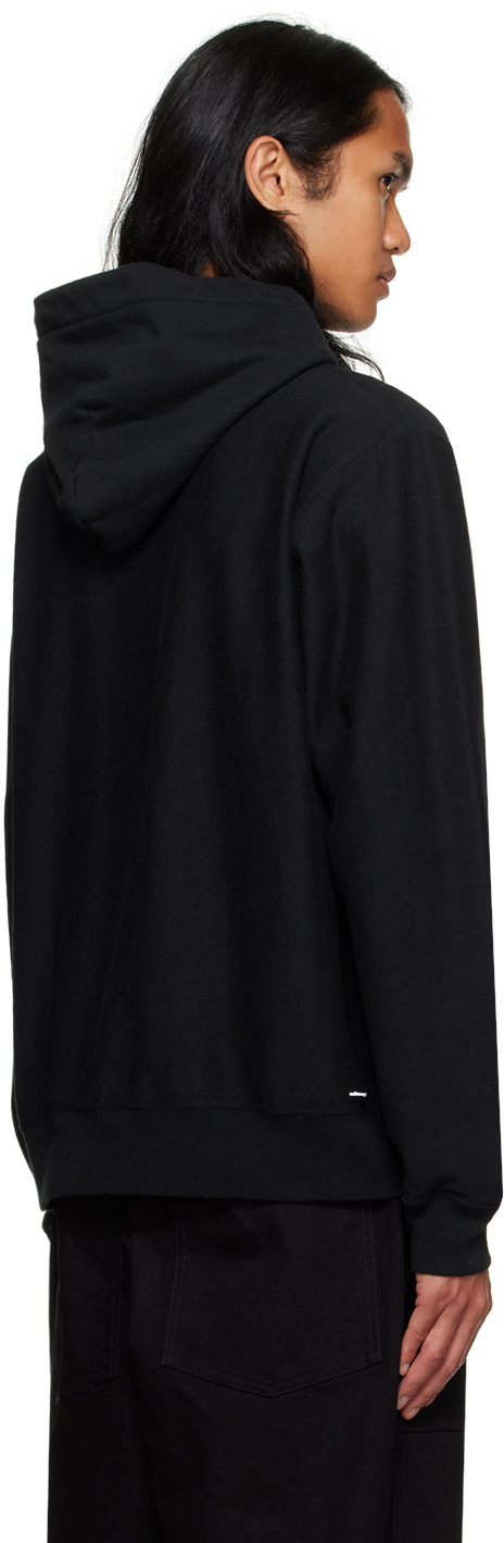 Uniform Experiment Black Appliqué Hoodie