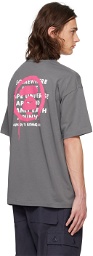 AAPE by A Bathing Ape Gray Bonded T-Shirt