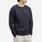 Folk Men's Rivet Crew Sweat in Navy