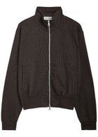 Our Legacy Mob Striped Cotton-blend Track Jacket Stripe