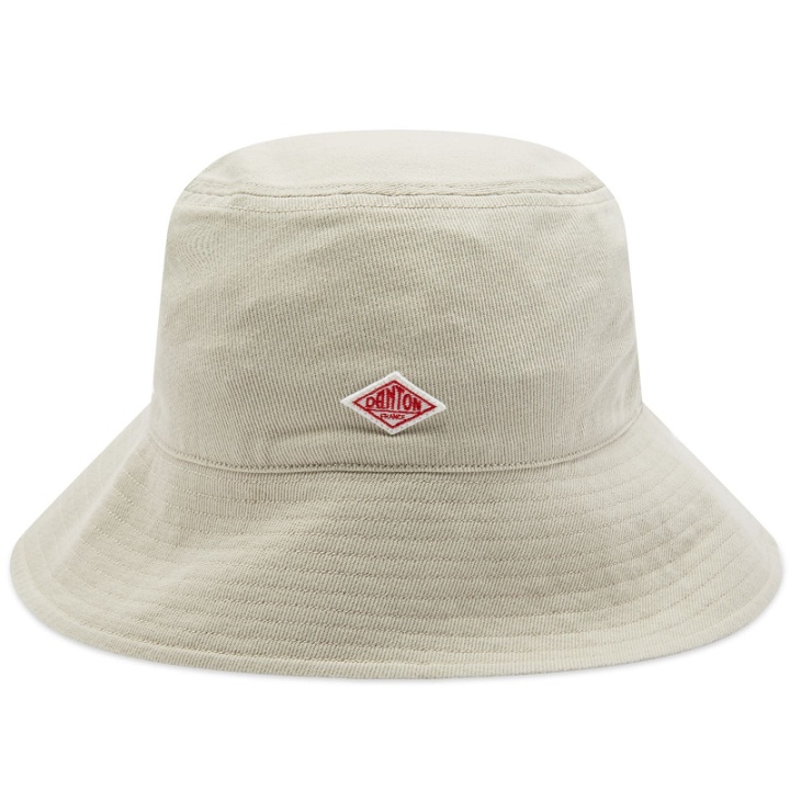 Photo: Danton Men's Logo Bucket Hat in Light Khaki