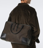 Loewe Amazona 180 leather top-handle bag