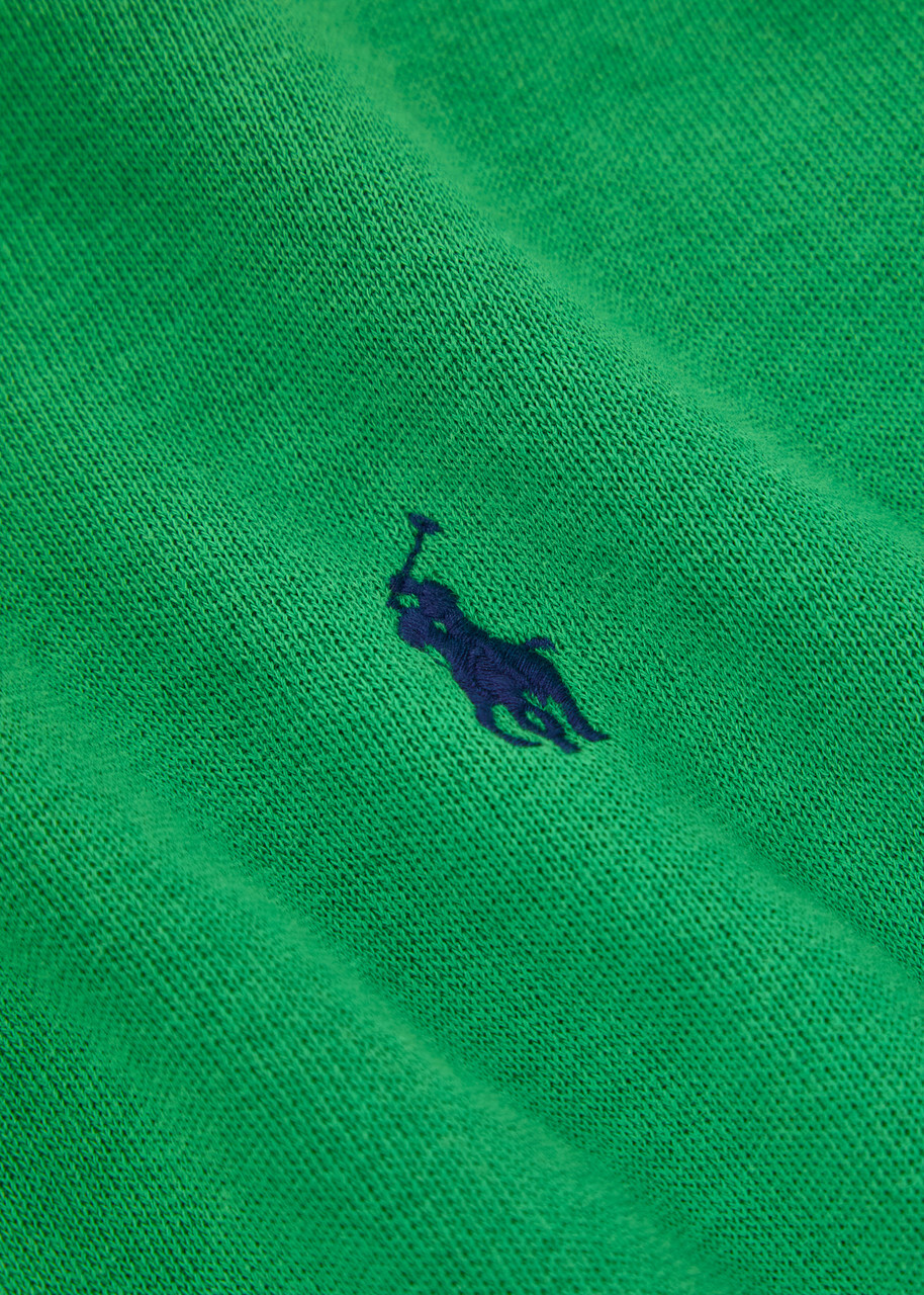 Polo Ralph Lauren Logo-embroidered Cotton Sweatshirt Green