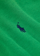 Polo Ralph Lauren Logo-embroidered Cotton Sweatshirt Green