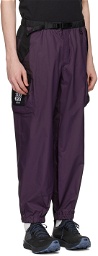 UNDERCOVER Purple & Black The North Face Edition Hike Trousers