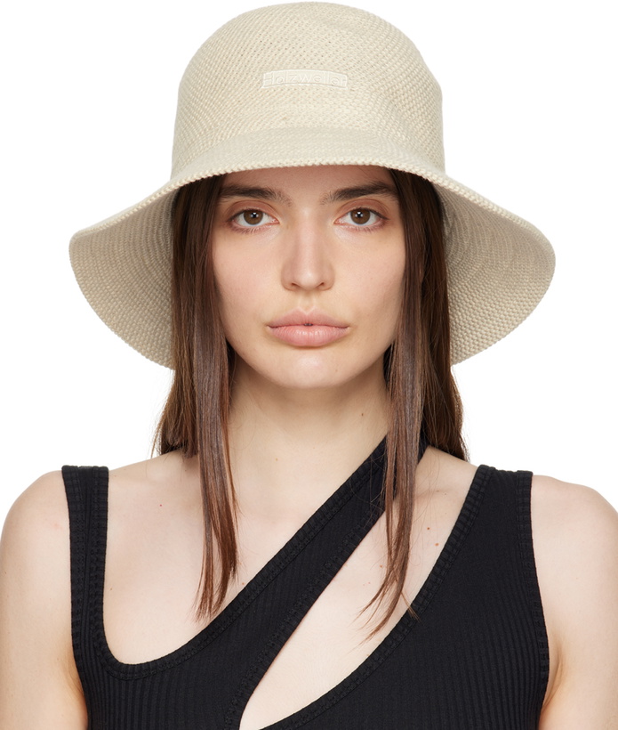 Photo: Holzweiler Gray Embroidered Bucket Hat