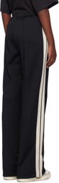 Palm Angels Black & Off-White Classic Loose Track Pants