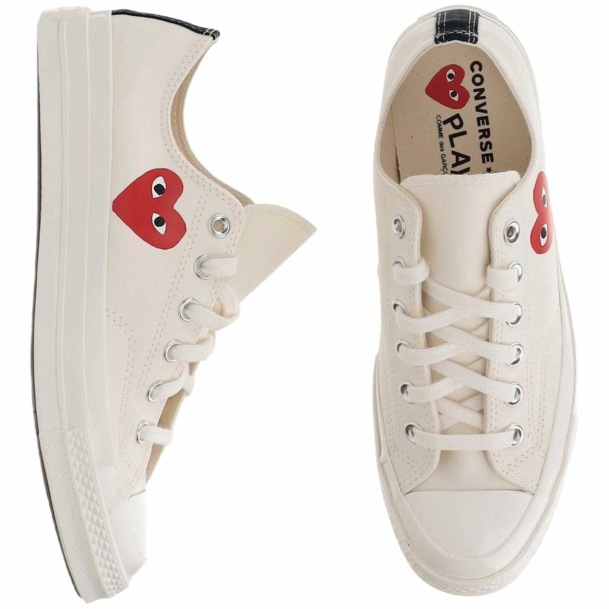 Comme des Garçons Play Comme Des Garçons X Converse Canvas Sneakers
