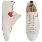 Comme des Garçons Play Comme Des Garçons X Converse Canvas Sneakers