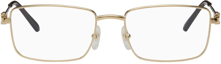 Photo: Cartier Gold Rectangular Glasses