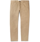 Séfr - Navy Harvey Cotton-Blend Trousers - Neutrals
