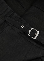 Gusari Côte D'azur Linen Shorts Black