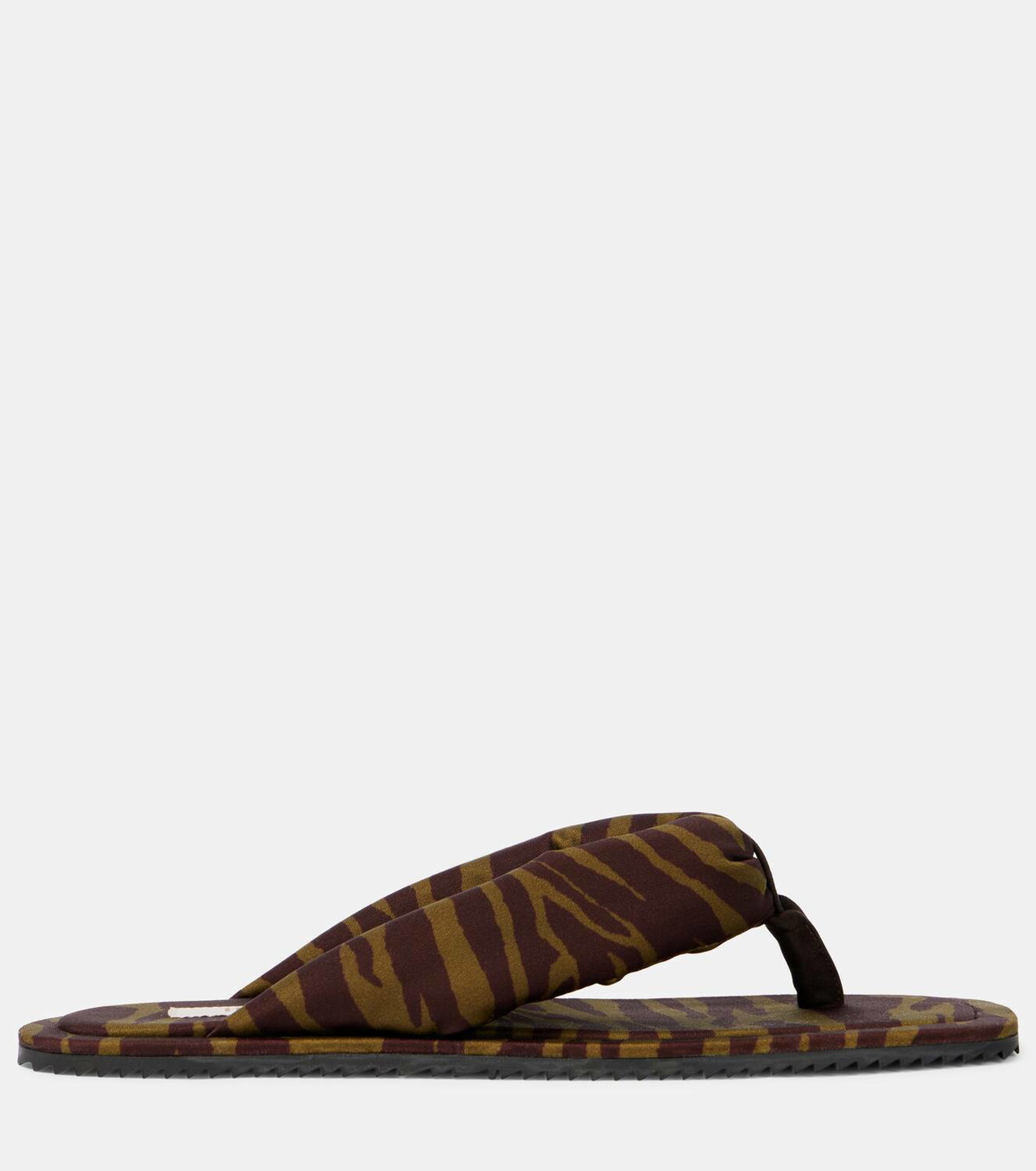 The Attico Indie zebra-print thong sandals