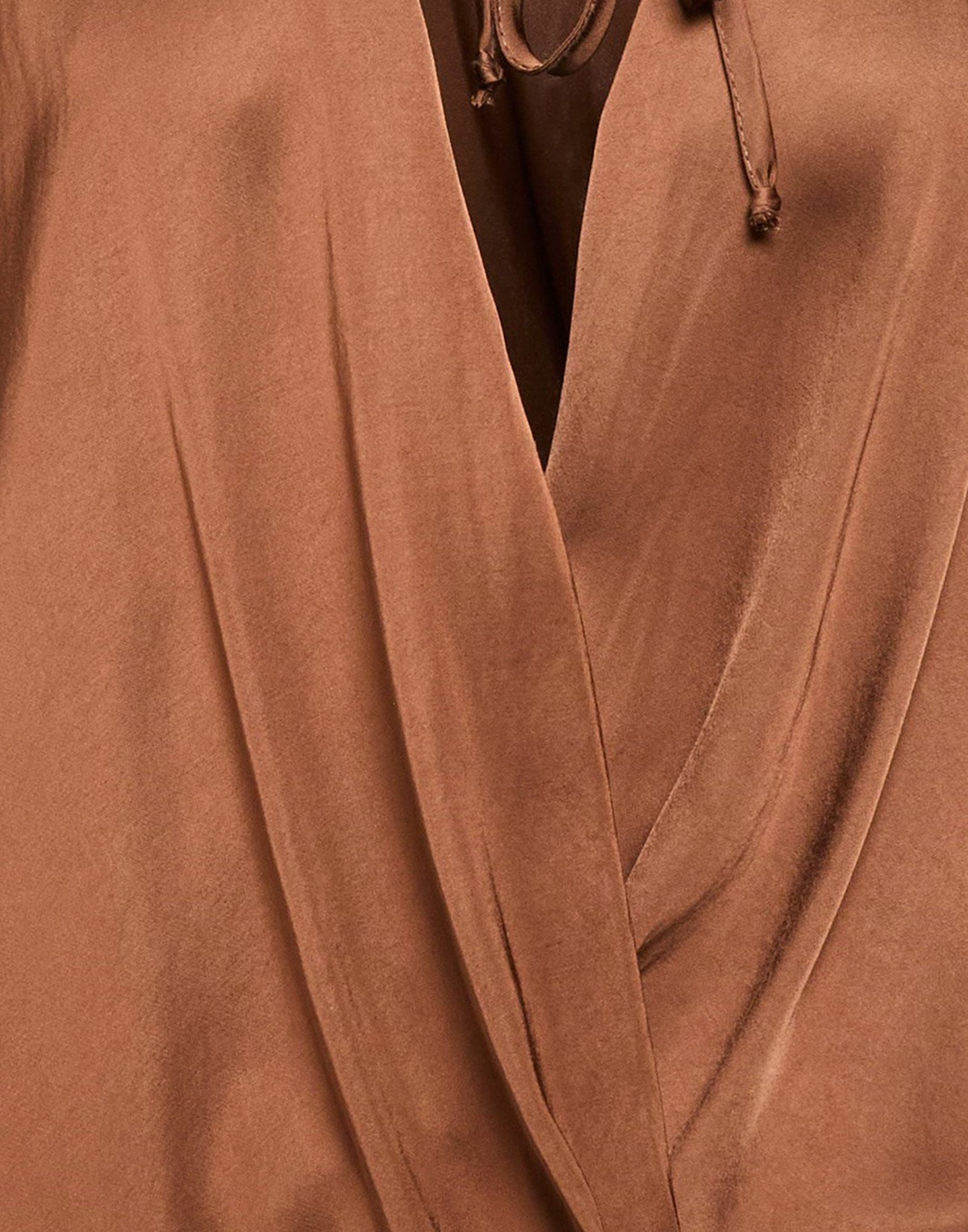 Manila Grace Womens Top in Brown