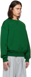 Meryll Rogge Green Embroidered Sweatshirt