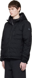 Canada Goose Black 'Black Label' Lodge Hoodie Down Jacket