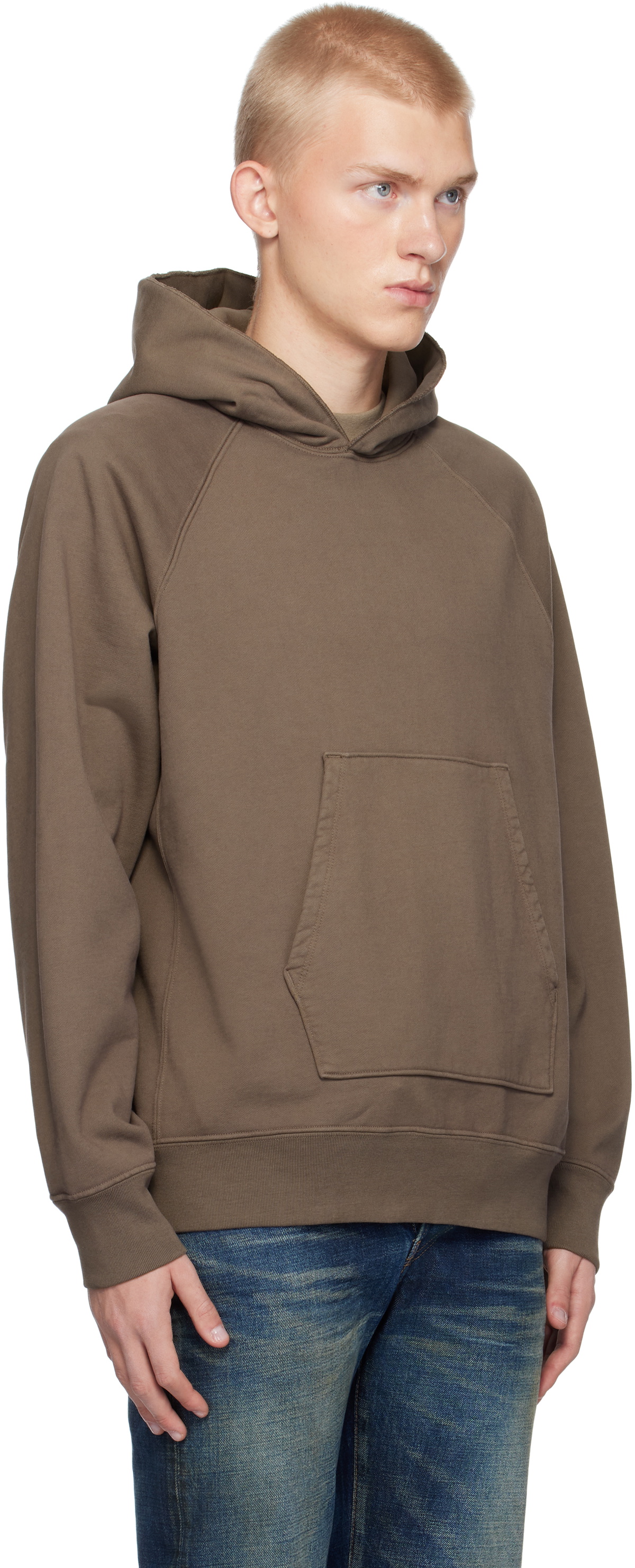 Lady White Co. Taupe Super Weighted Hoodie Lady White Co