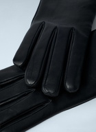 Gucci Logo Embossed Gloves