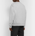 Acne Studios - Fate Fleece-Back Jersey Sweatshirt - Gray