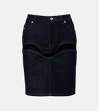 Jean Paul Gaultier Denim miniskirt